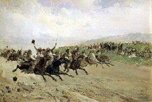 Andalusia: Corse di cavalli a una fiera, fine XIX secolo da Baldomero Calopre y Gimenez