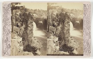 Ausable Chasm - Birmingham Falls, da Block Point da Baldwin Photo