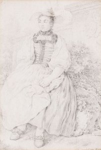 Ragazza in costume tradizionale bernese.