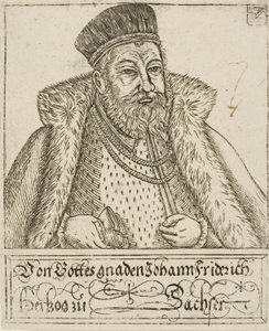 Johann Friedrich, dai Duchi e Elettori Sassoni da Balthasar Jenichen