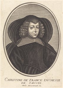 Cristina di Francia da Balthasar Moncornet