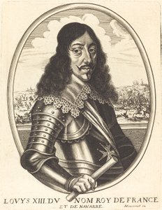 Luigi XIII, re di Francia da Balthasar Moncornet