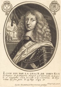 Luigi XIV, Re di Francia da Balthasar Moncornet after Henry Stresor
