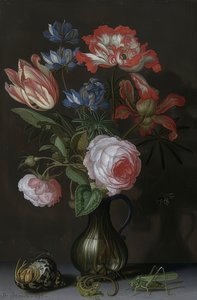 Natura morta floreale, ca. 1630 da Balthasar van der Ast