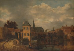 Vista sulla città di Haarlem