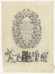 Pagina del titolo: Livre de Fleurs & de Feuilles pour servir à l