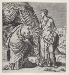 Giuditta con la testa di Oloferne da Balthazar van den Bos