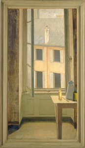 La finestra, Cour de Rohan da Balthus Klossowski de Rola