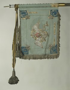 Lo Stendardo di San Giorgio del Reggimento Corazzieri della Sua Maestà, c. 1830