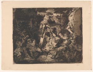 Cristo sulla croce da Barbara Elisabeth van Houten (signed by artist)