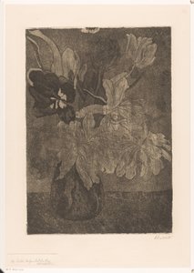 Vaso con tulipani da Barbara Elisabeth van Houten (signed by artist)