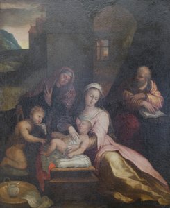 Sacra Famiglia con San Giovanni e Sant