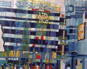 Riflessi vivaci della città da Barbara Piatti