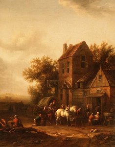 Due cavalieri alla forgia del fabbro