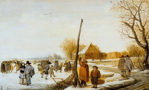 Paesaggio invernale con fiume ghiacciato