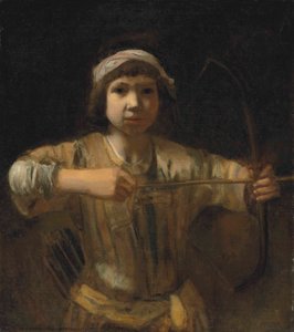 Ismaele con arco e frecce da Barent Fabritius