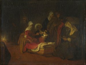 La Nascita di San Giovanni Battista, c. 1655