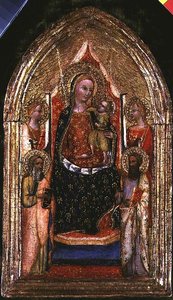 Madonna col Bambino in Trono con San Bartolomeo e Altri Santi