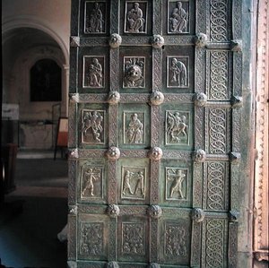 Porte della facciata