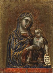 Vergine e bambino, c.1365-70 da Barnaba da Modena