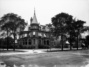 Residenza di Charles P. Libby al 3358 South Michigan Avenue, Chicago, Illinois, USA, c.1905