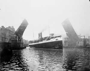 Nave Eastland, Chicago, Illinois, USA, c.1900
