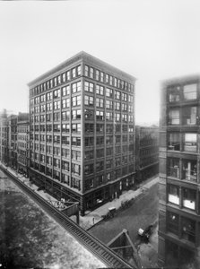 Williams Building, Chicago, Illinois, USA, c.1905 (foto in b/n) da Barnes and Crosby