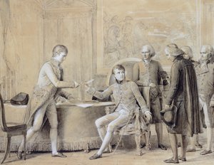 La firma del Concordato tra Francia e Santa Sede, 15 luglio 1801 da Baron François Pascal Simon Gérard