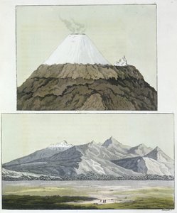 Cima del Cotopaxi (in alto) e l