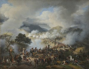 Francese: Bataille du col de Somo Sierra en Castille, le 30 novembre 1808 Battaglia di Somo Sierra, 30 novembre 1808