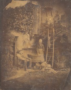 Il bucato, 1840 da Baron Louis Adolphe Humbert De Molard
