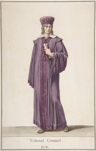 Un giudice del tribunale penale, c.1798-99 da Baron Pierre Narcisse Guerin