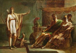 Fedra e Ippolito, 1802 da Baron Pierre Narcisse Guerin