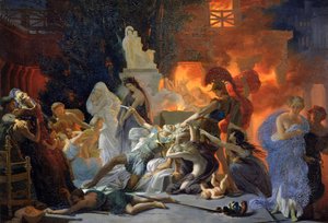 La morte di Priamo, c.1817