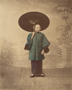 Donna di Canton, 1870 da Baron Raimund von Stillfried