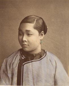 Ragazza di Shanghai da Baron Raimund von Stillfried
