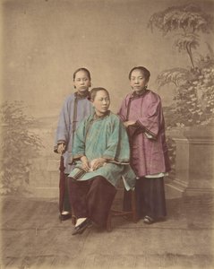 Ragazze di Shanghai da Baron Raimund von Stillfried