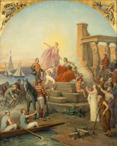 Allegoria degli sport, 1896 da Baron de Coubertin Frédy Charles Louis