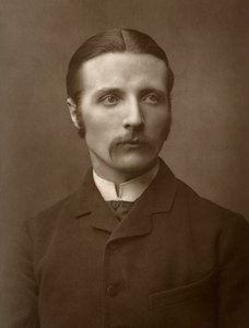 William Archer, scrittore e critico britannico, 1886 da Barraud