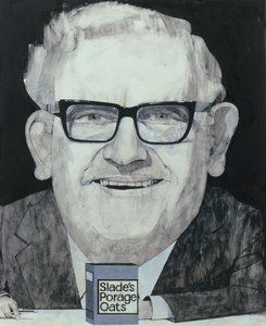 Ritratto di Ronnie Barker da Barry Fantoni