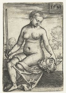 Giuditta con la testa di Oloferne e spada da Barthel Beham