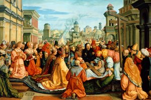 La leggenda della Santa Croce da Barthel Beham