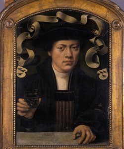Ritratto di un giovane uomo, 1501-50 da Bartholomaeus Bruyn