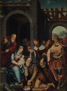 Adorazione dei Magi da Bartholomaeus Bruyn the Elder