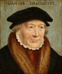 Ritratto di Johannes Draconites da Bartholomaeus Bruyn the Elder
