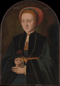 Ritratto di una donna, 1533 da Bartholomaeus Bruyn the Elder