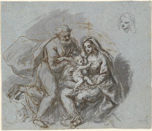 La Sacra Famiglia da Bartholomäus Ignaz Weiss