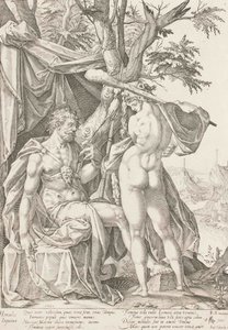 Ercole e Onfale, 1590 da Bartholomaeus Spranger