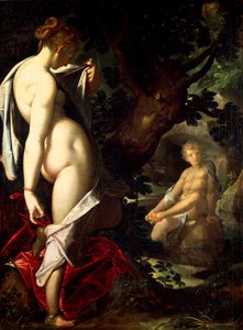 Ermafrodito e Salmace da Bartholomaeus Spranger
