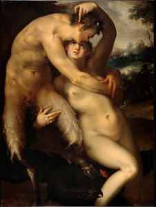 Giove e Antiope (c.1596)